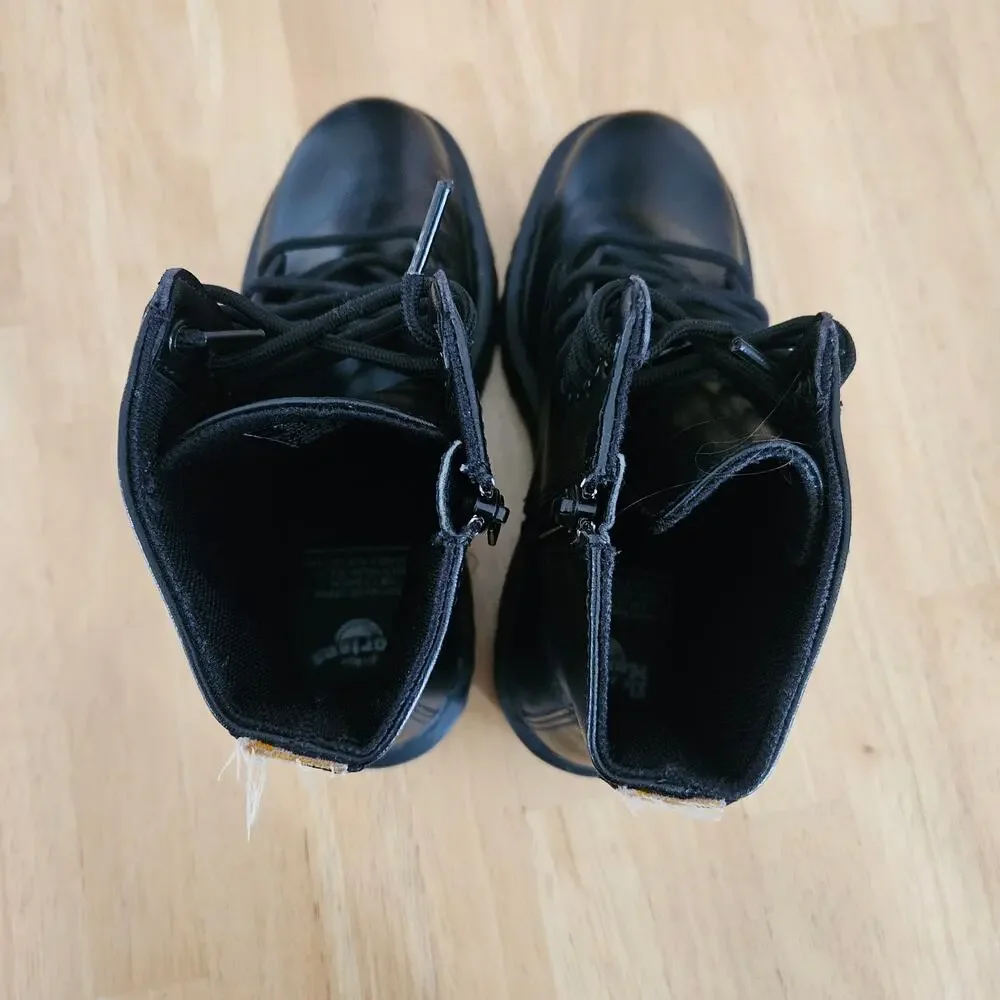 Dr. Martens Vegan Jadon II Mono Platform Boots Black Sz 7M FLAW